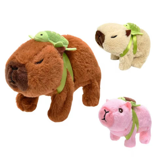 Capibara de peluche caminante - El peluche más tierno del momento