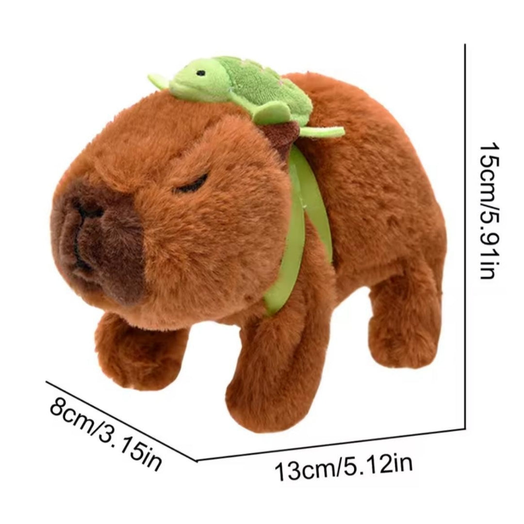 Capibara de peluche caminante - El peluche más tierno del momento