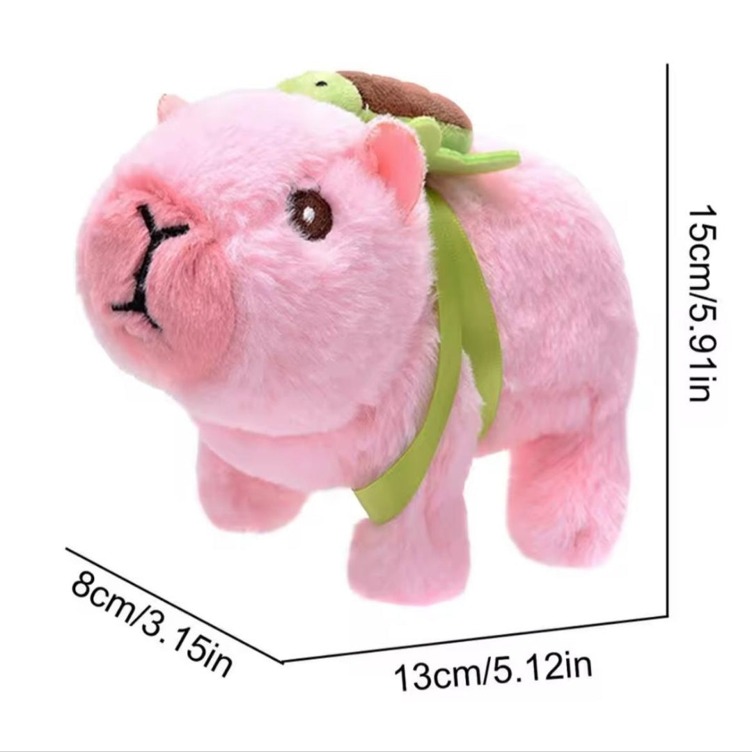 Capibara de peluche caminante - El peluche más tierno del momento