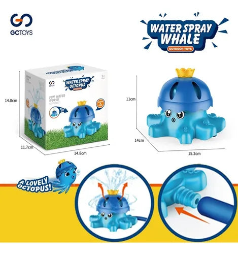 Pulpo Splash Crown | Convierte tu Jardín en un Parque Acuático de Diversión