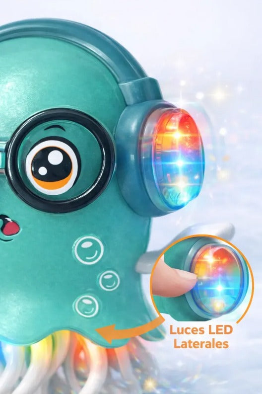 Pulpo Bailarín Interactivo | Luces, Música y Diversión para Aprender Jugando